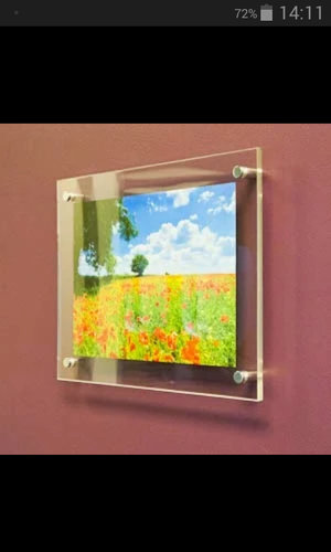 Sandwich Type Wall Mounted Photo Frame